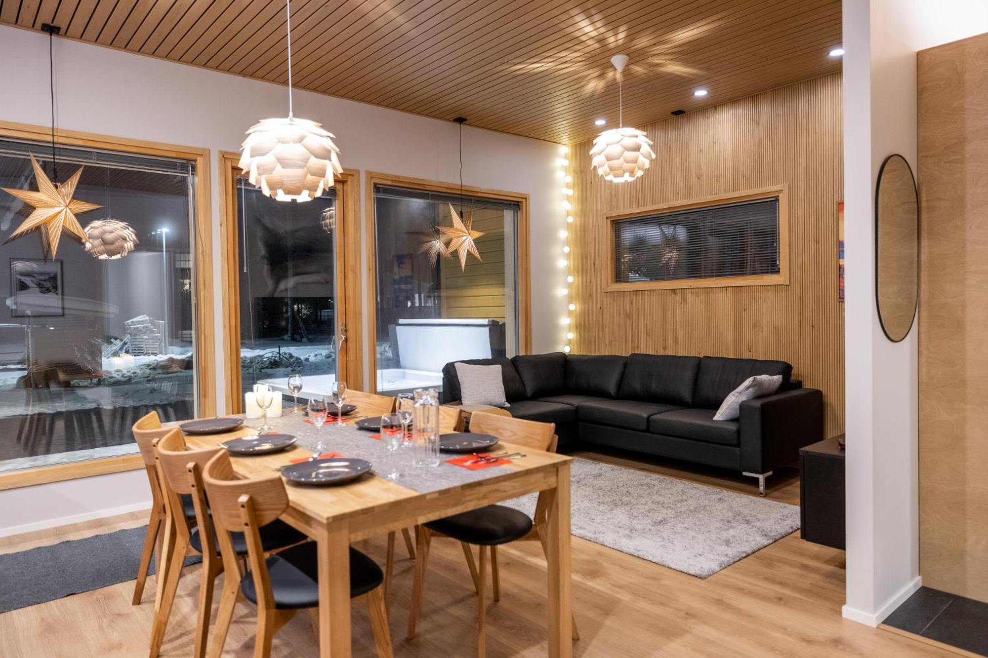 Premium Lapland Villa With Jaguzzi Рованіемі Екстер'єр фото
